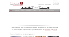 Desktop Screenshot of jl-ingenieure.com